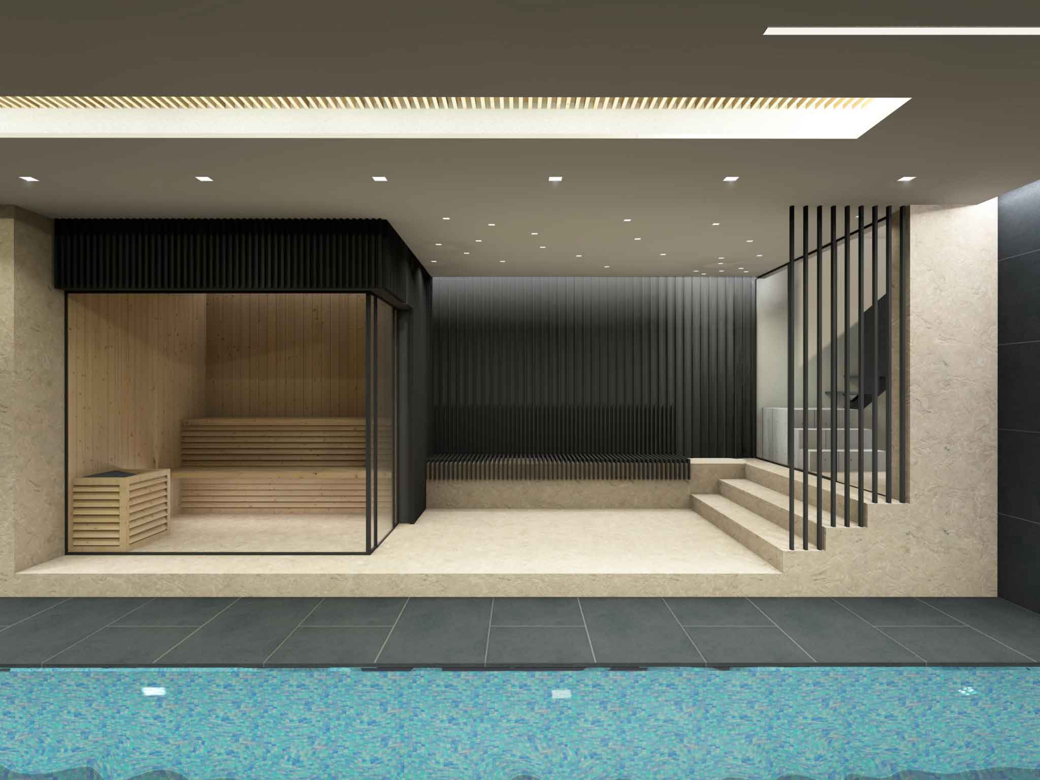 Concept design for an 18 metre long pool