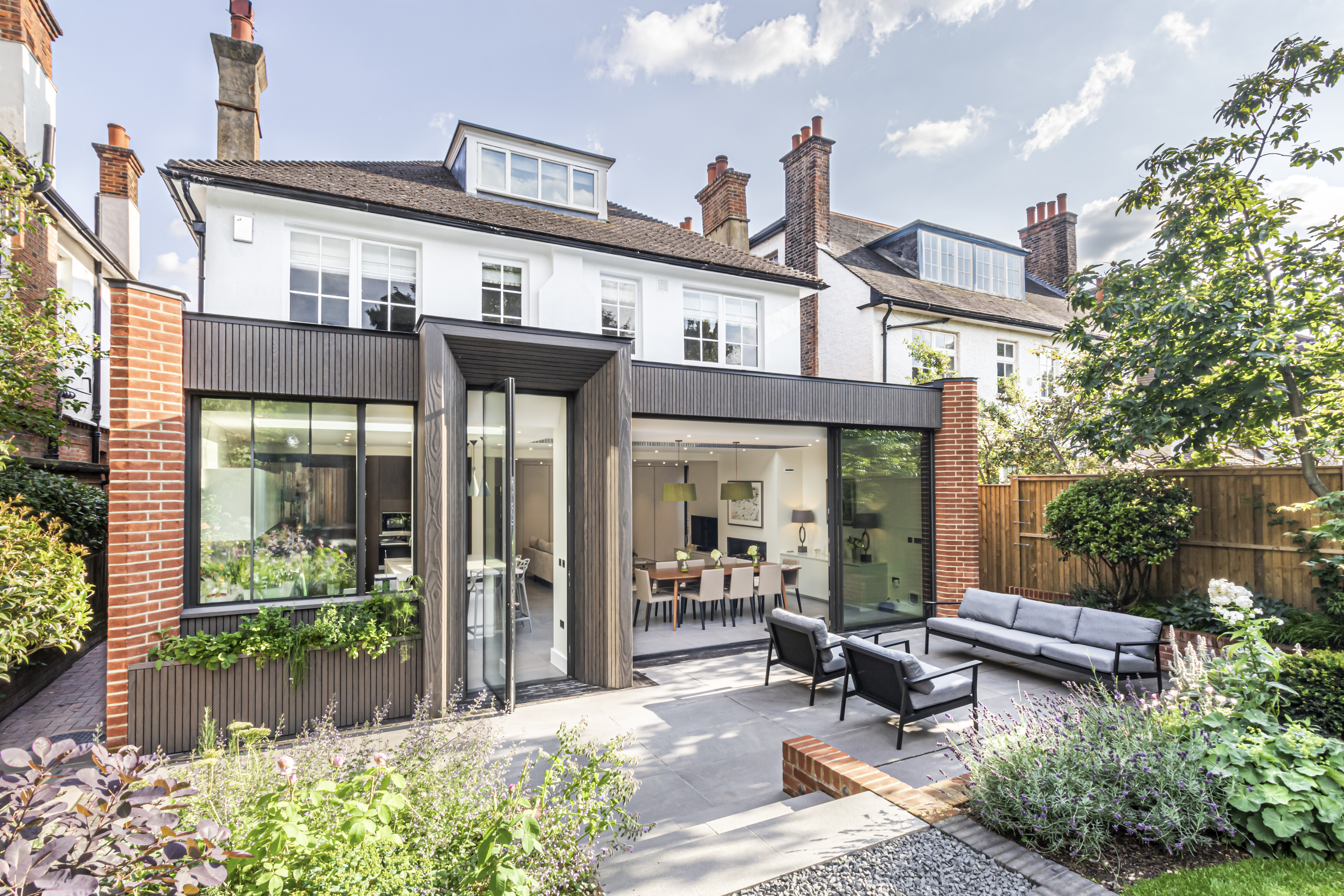 A Roehampton kitchen extension and full refurbishment of existing house