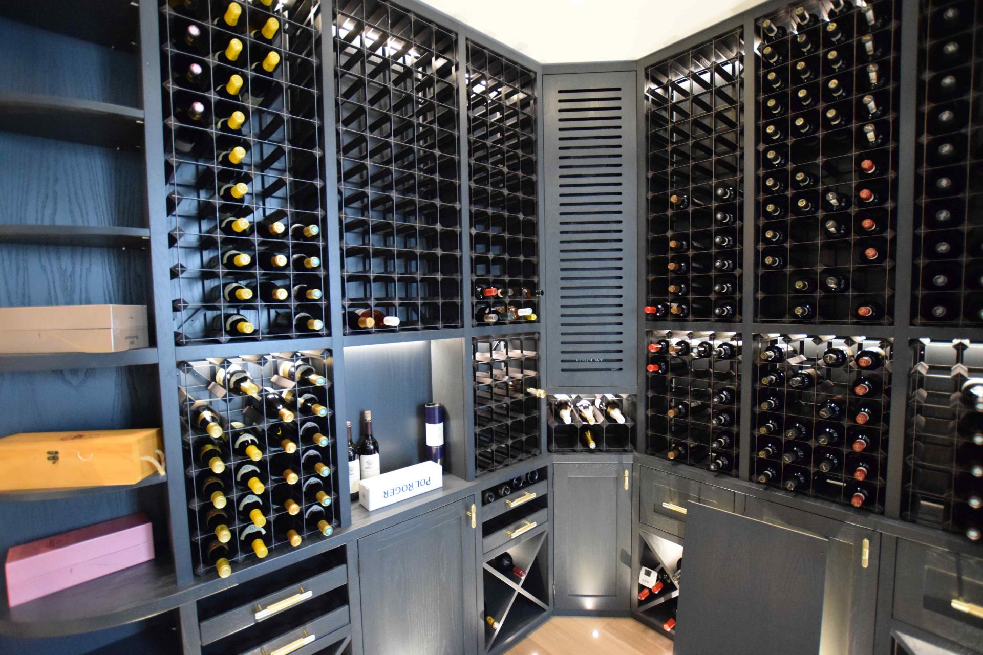 Bespoke wine cellar design