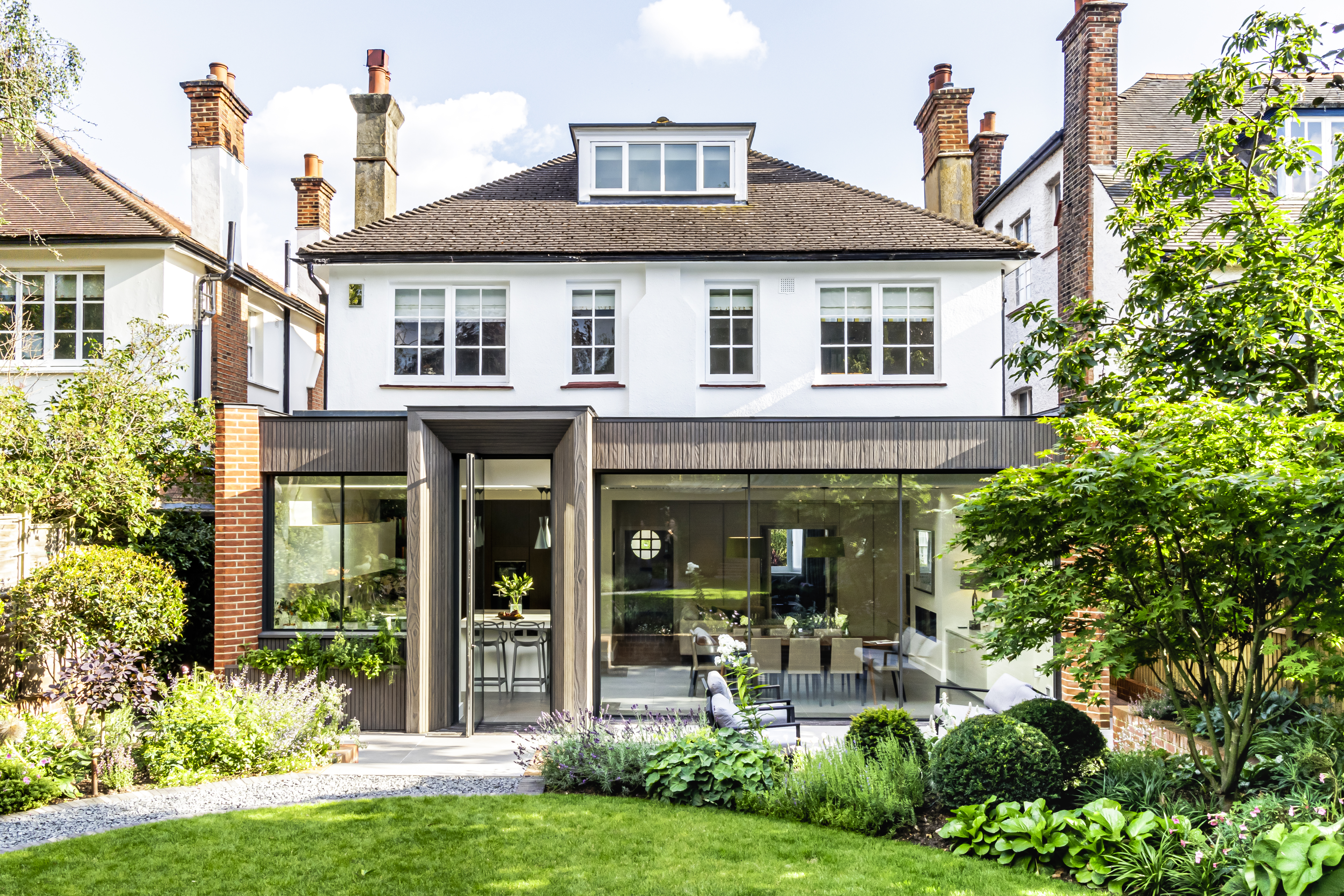 A Roehampton kitchen extension and full refurbishment of existing house