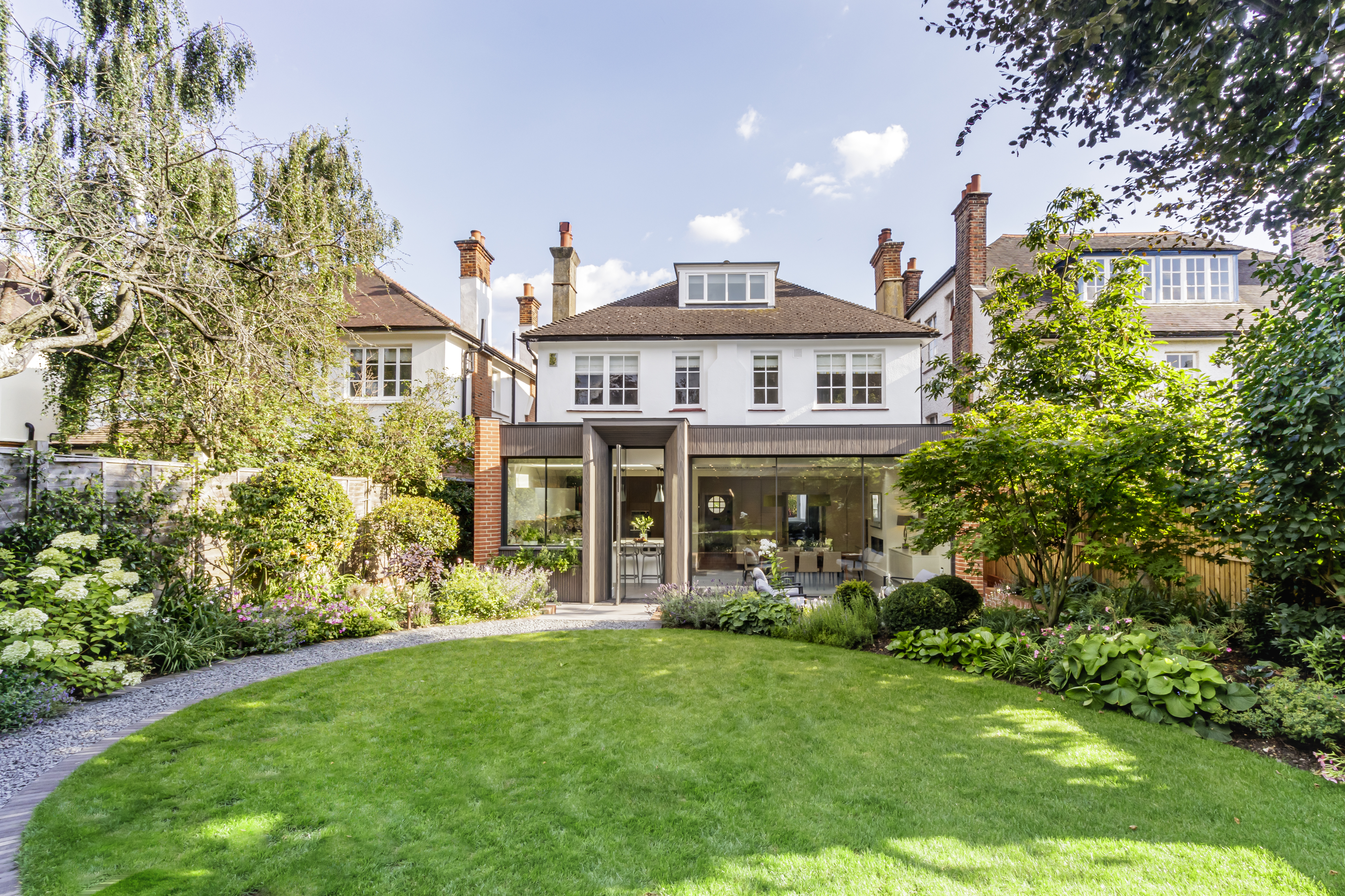 A Roehampton kitchen extension and full refurbishment of existing house