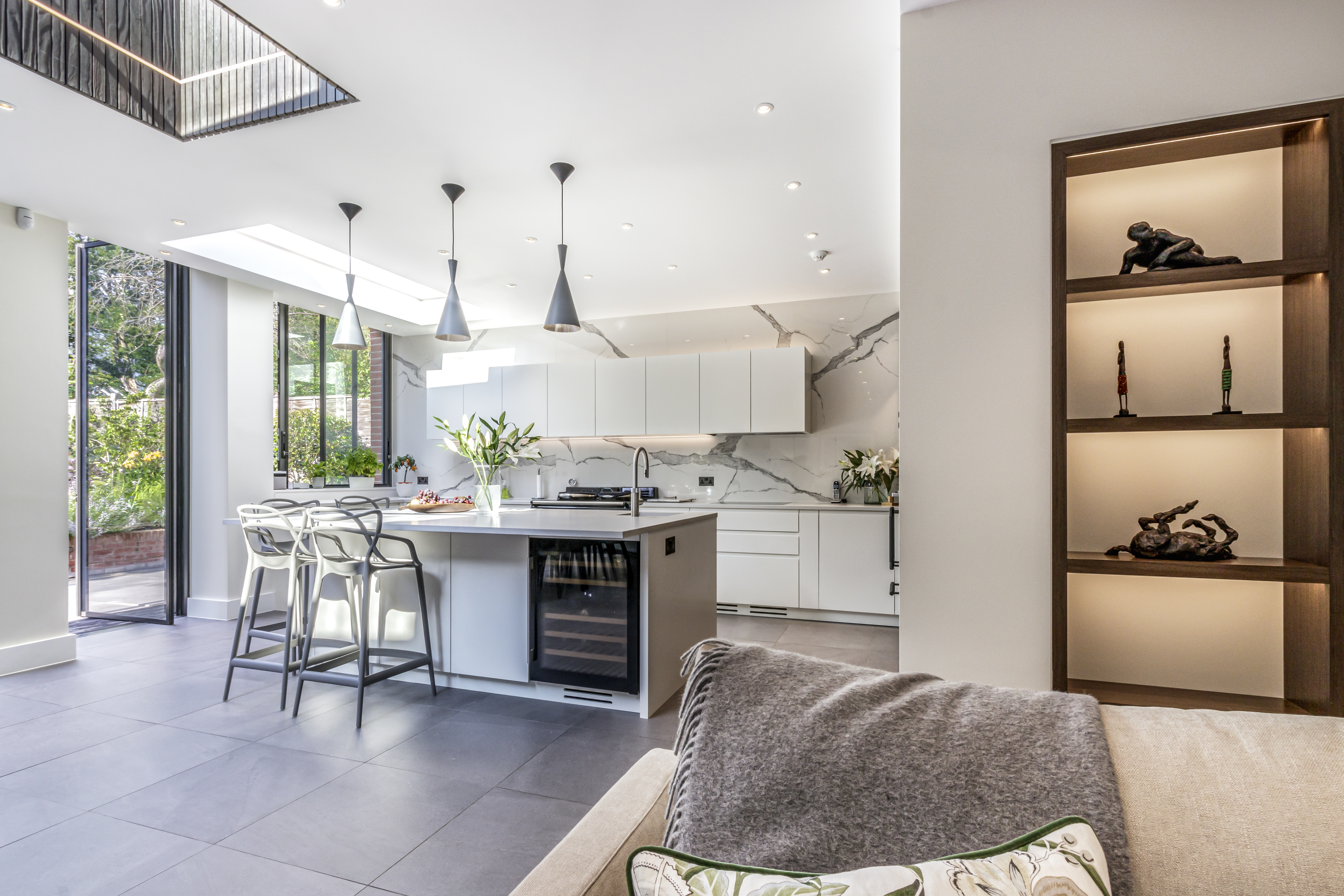 A Roehampton kitchen extension and full refurbishment of existing house