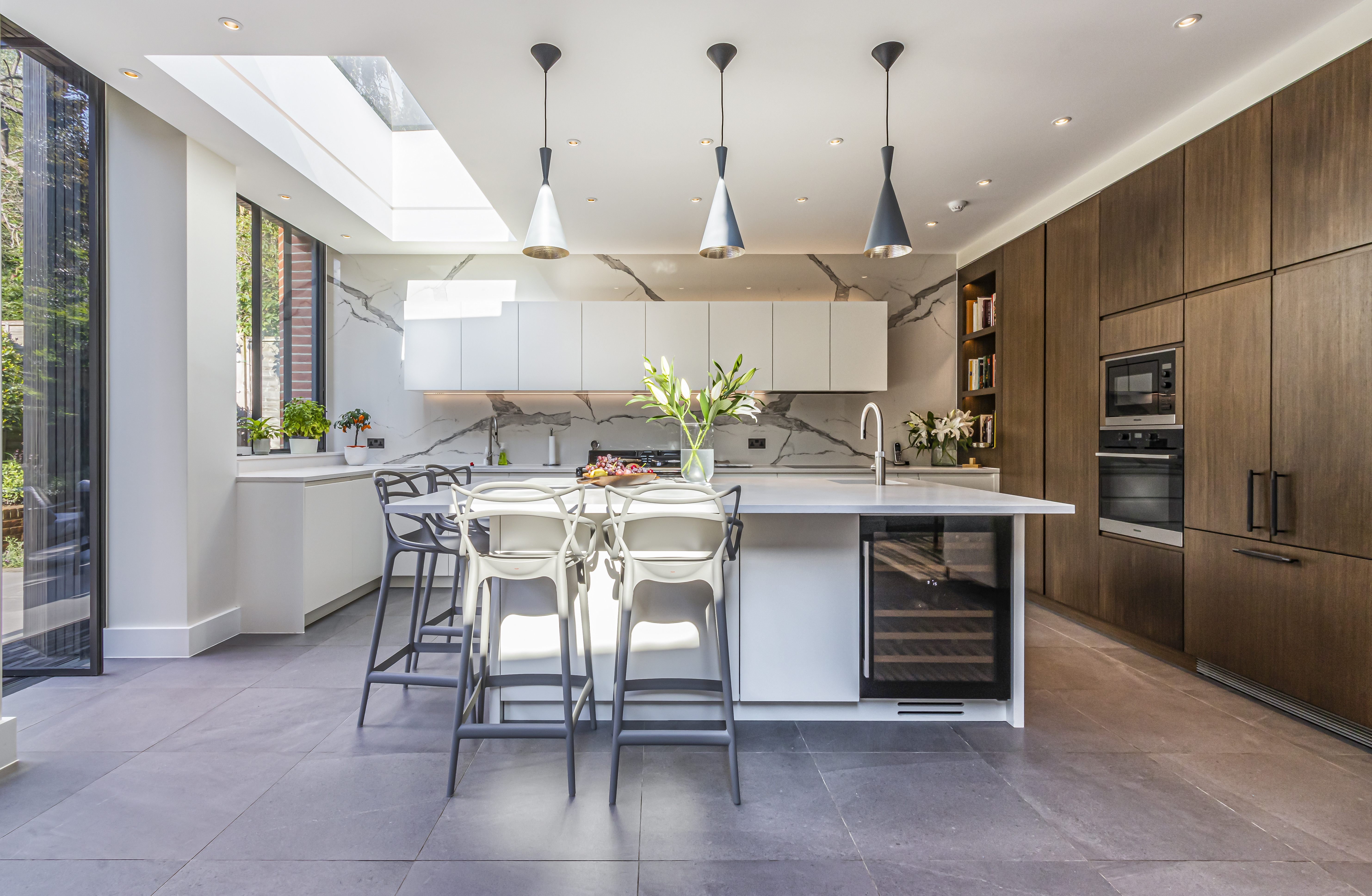 A Roehampton kitchen extension and full refurbishment of existing house